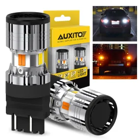 3157 Switchback LED Turn Signal Light Dual Color CANBUS Error Free Anti Hyper Flash Blinker Bulb