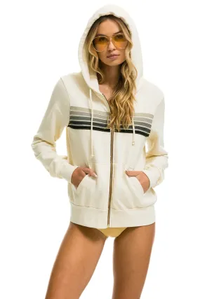 5 Stripe Zip Hoodie