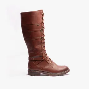 94732-24 Womens Knee High Boots Brown