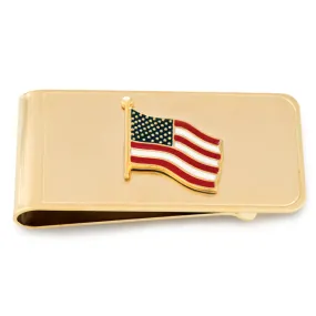 American Flag Money Clip