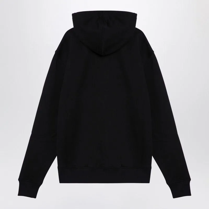 AMI DE COEUR BLACK ZIP SWEATSHIRT