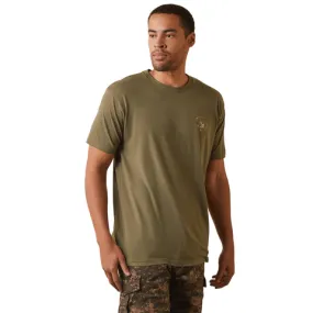 Ariat Men's Tonal Camo Flag T-Shirt 10044779