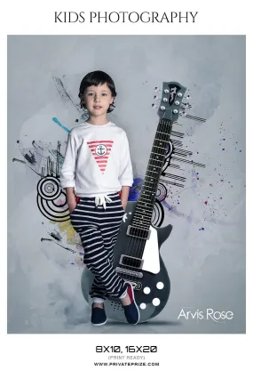 Arvis Rose - Kids Photography Photoshop Templates