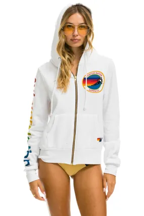 AVIATOR NATION ASPEN HOODIE - WHITE