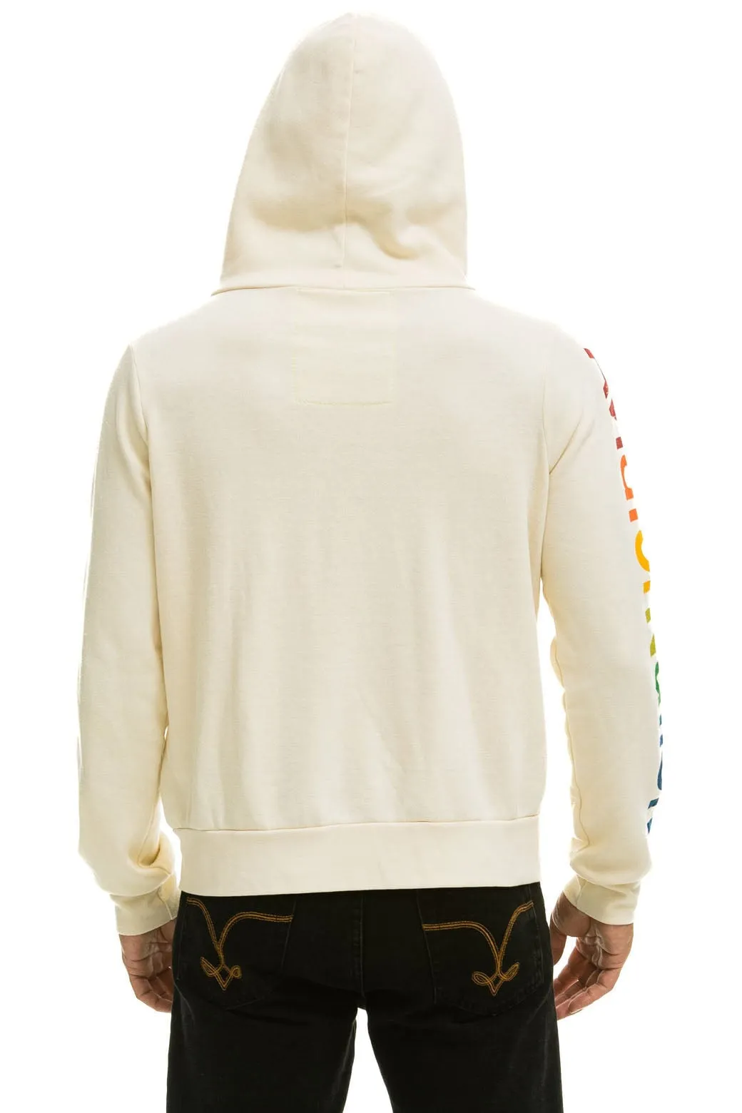 AVIATOR NATION MIAMI HOODIE - VINTAGE WHITE