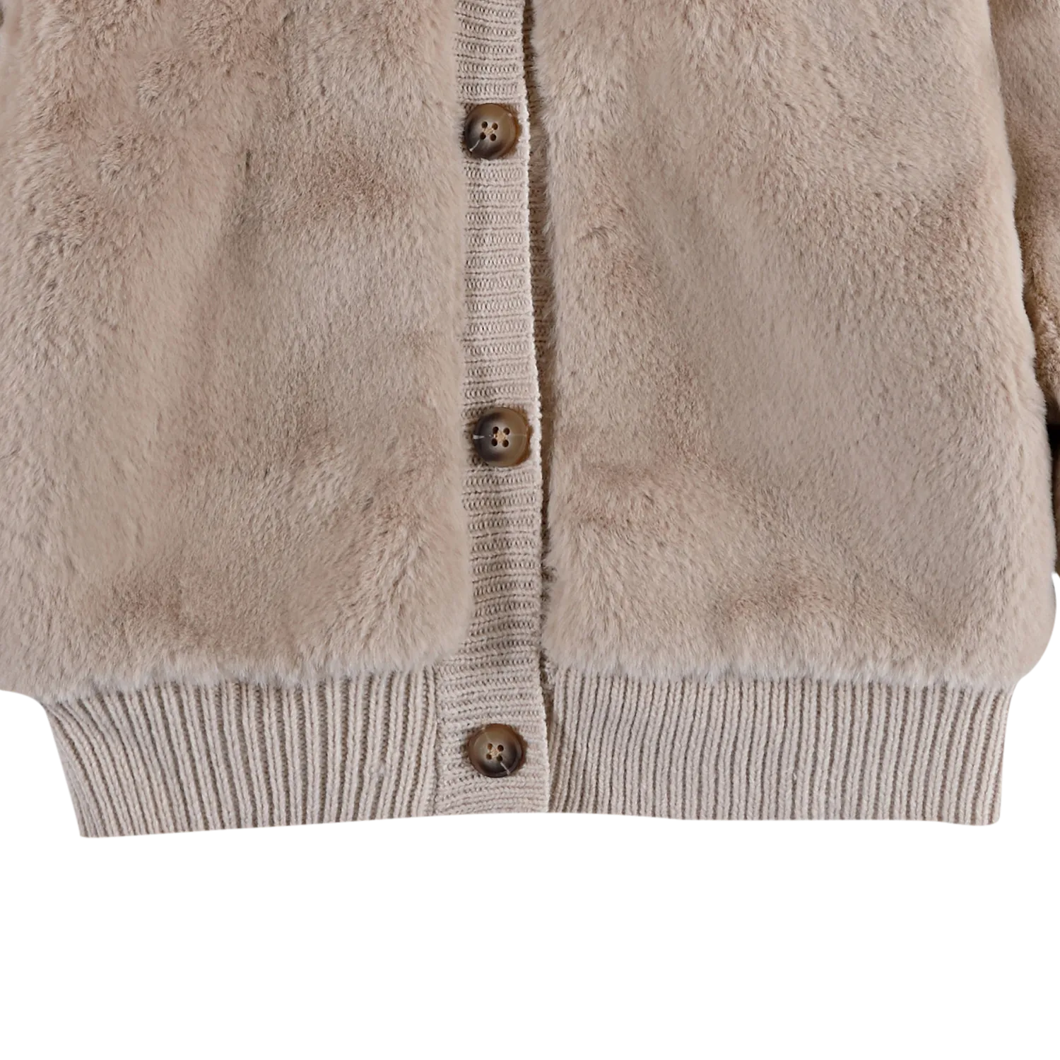 Birie Jacket | Soft Sand Teddy