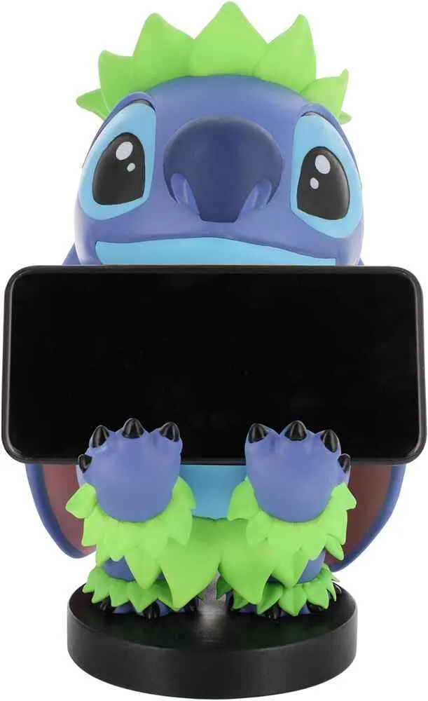 Cable Guys - Disney Lilo & Stitch Stitch (Hula) 8.5 Inch Figure Mobile Phone and Controller Holder