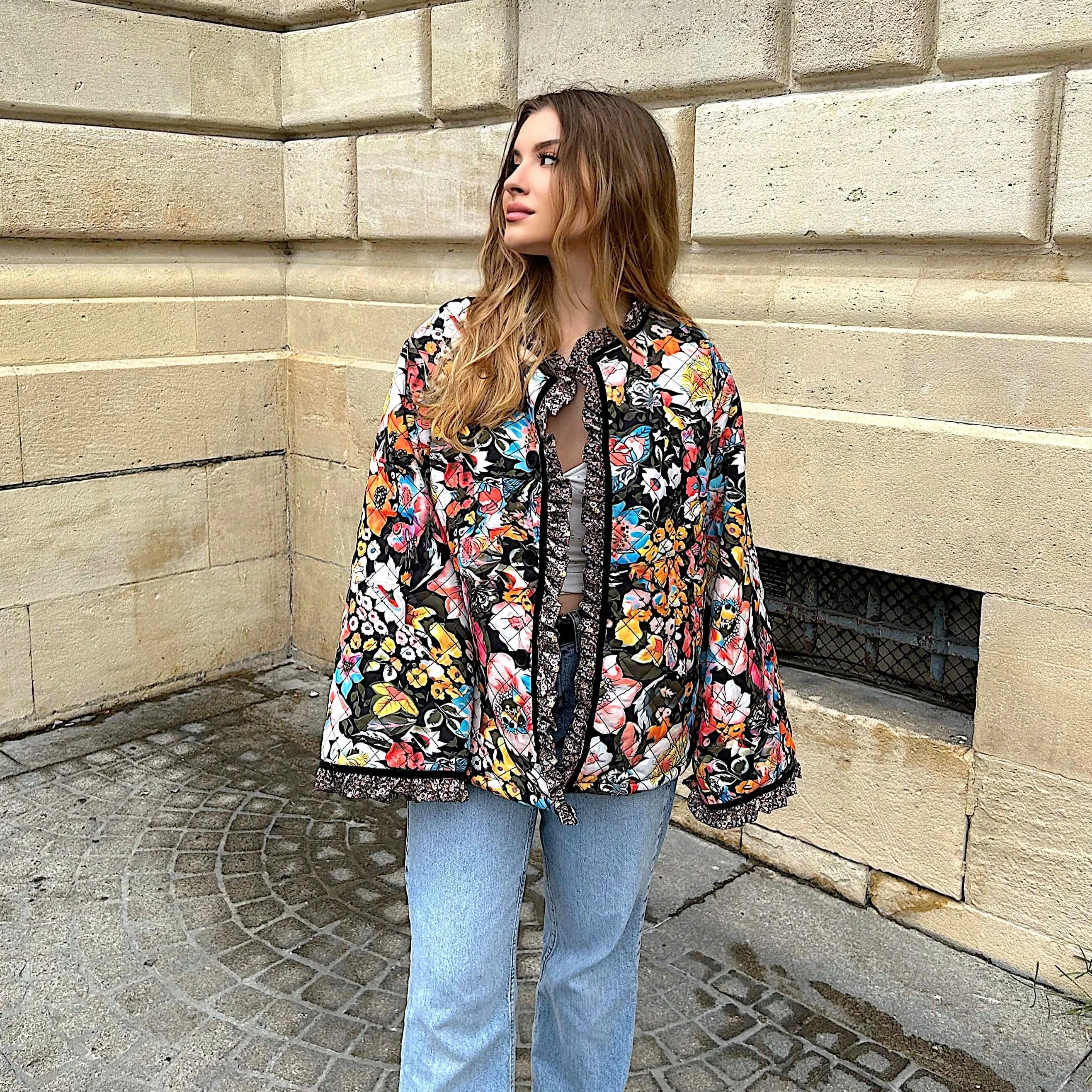 Florera - Floral Vintage Jacket