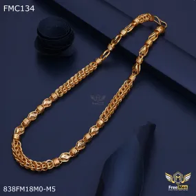 Freemen Elegant Best Quality Bahubali V3 Golden Chain - FMC275