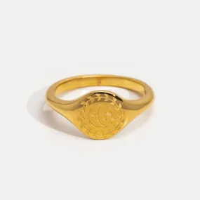 Golden Luna Ring