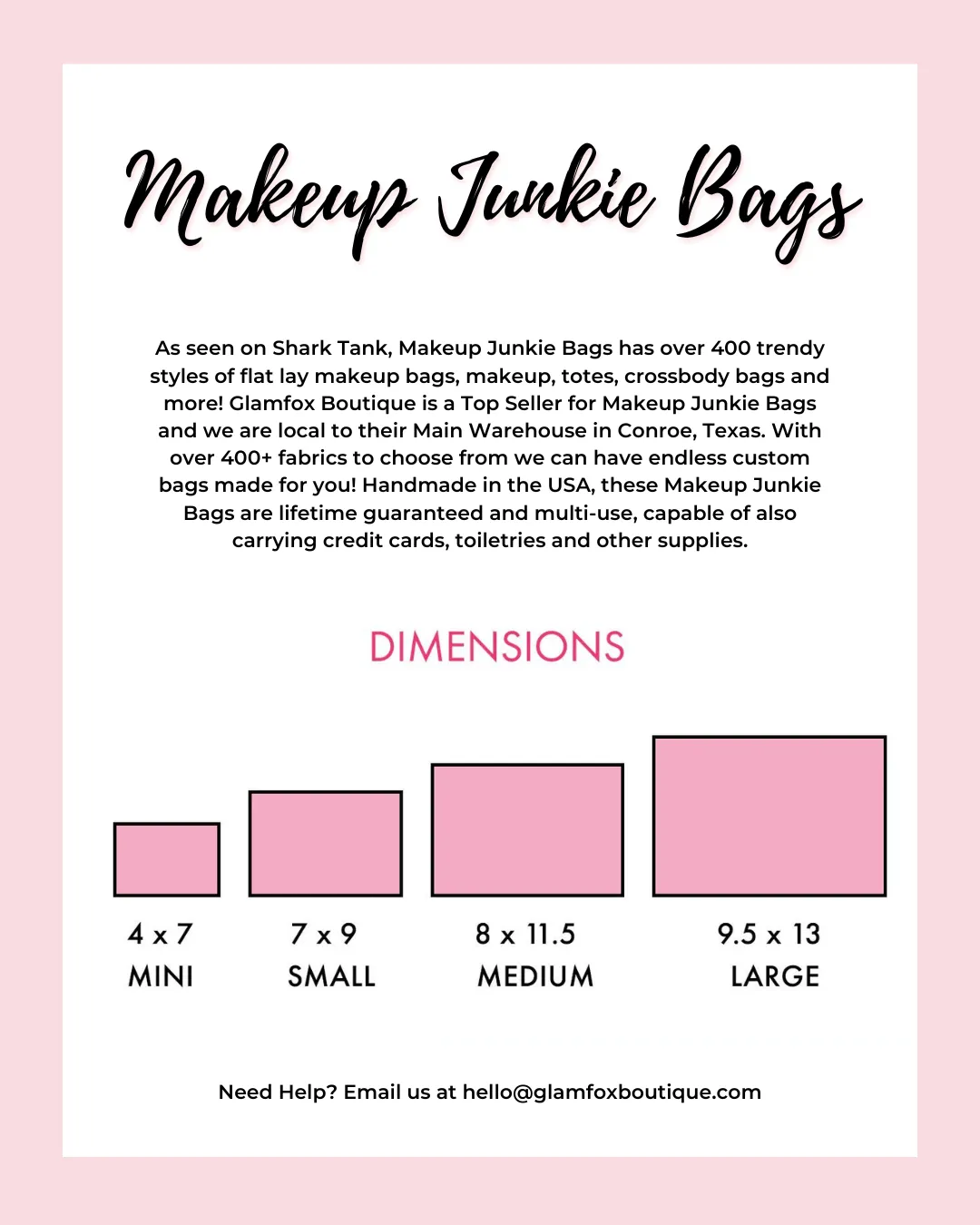 Makeup Junkie Bags - Havana Girl Custom [Pre-Order] - Glamfox Exclusive