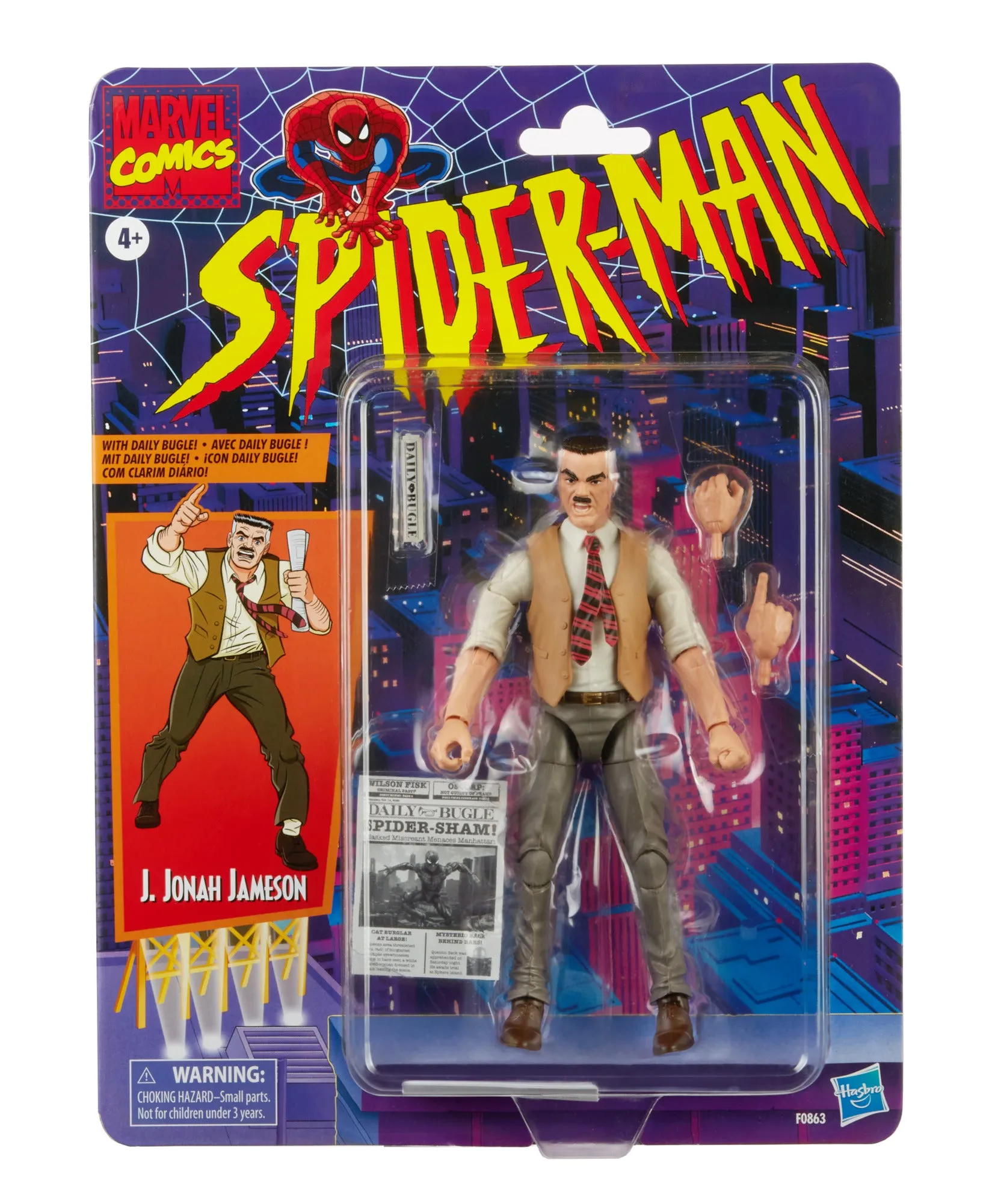 Marvel Legends J. Jonah Jameson Retro Collection Figure