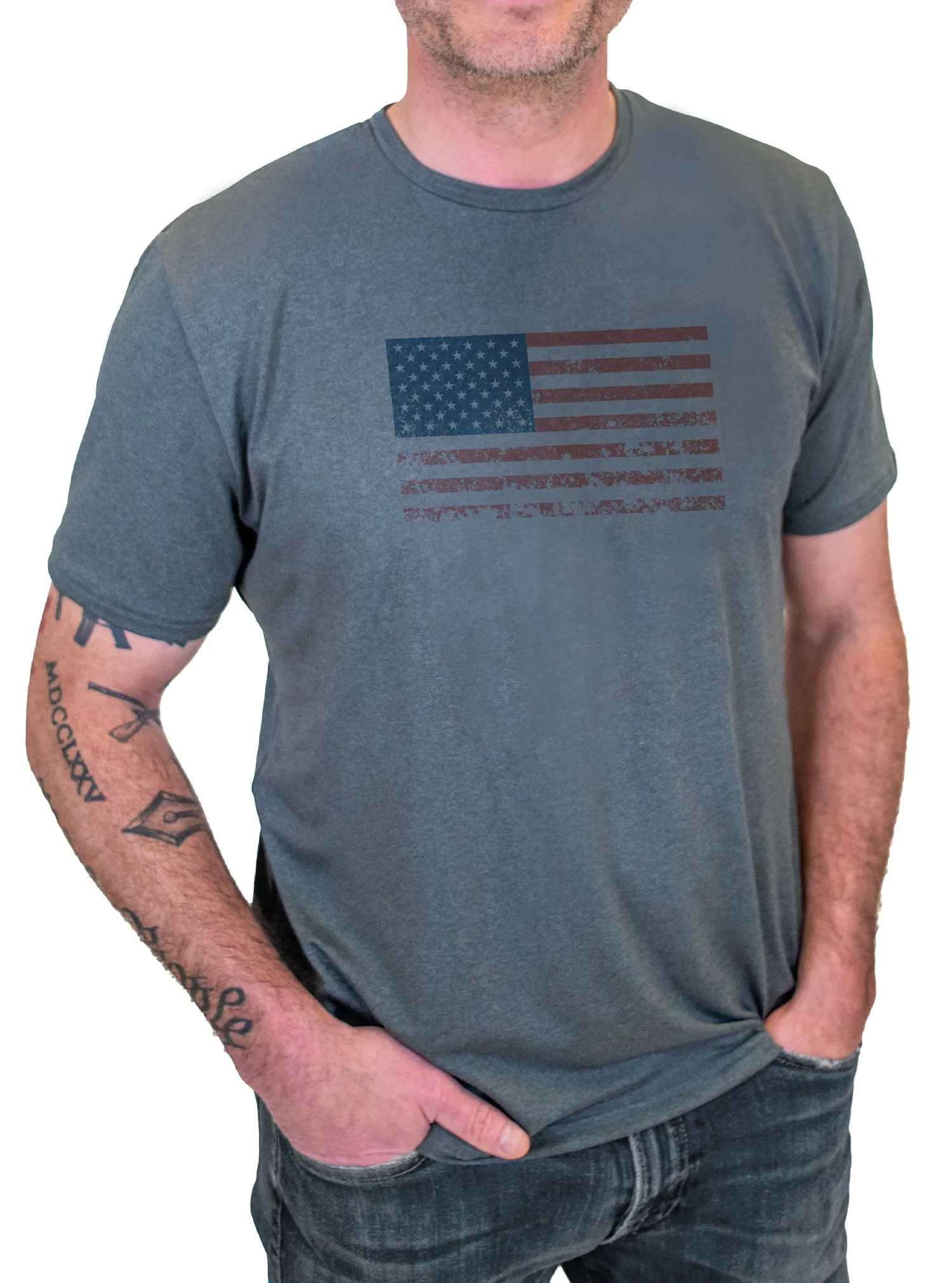 Men's SoftTECH™ Flag Tee