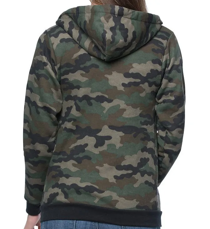 Men's/Women's Camo Camouflage Fleece Hoodie Made in USA 3510CMO