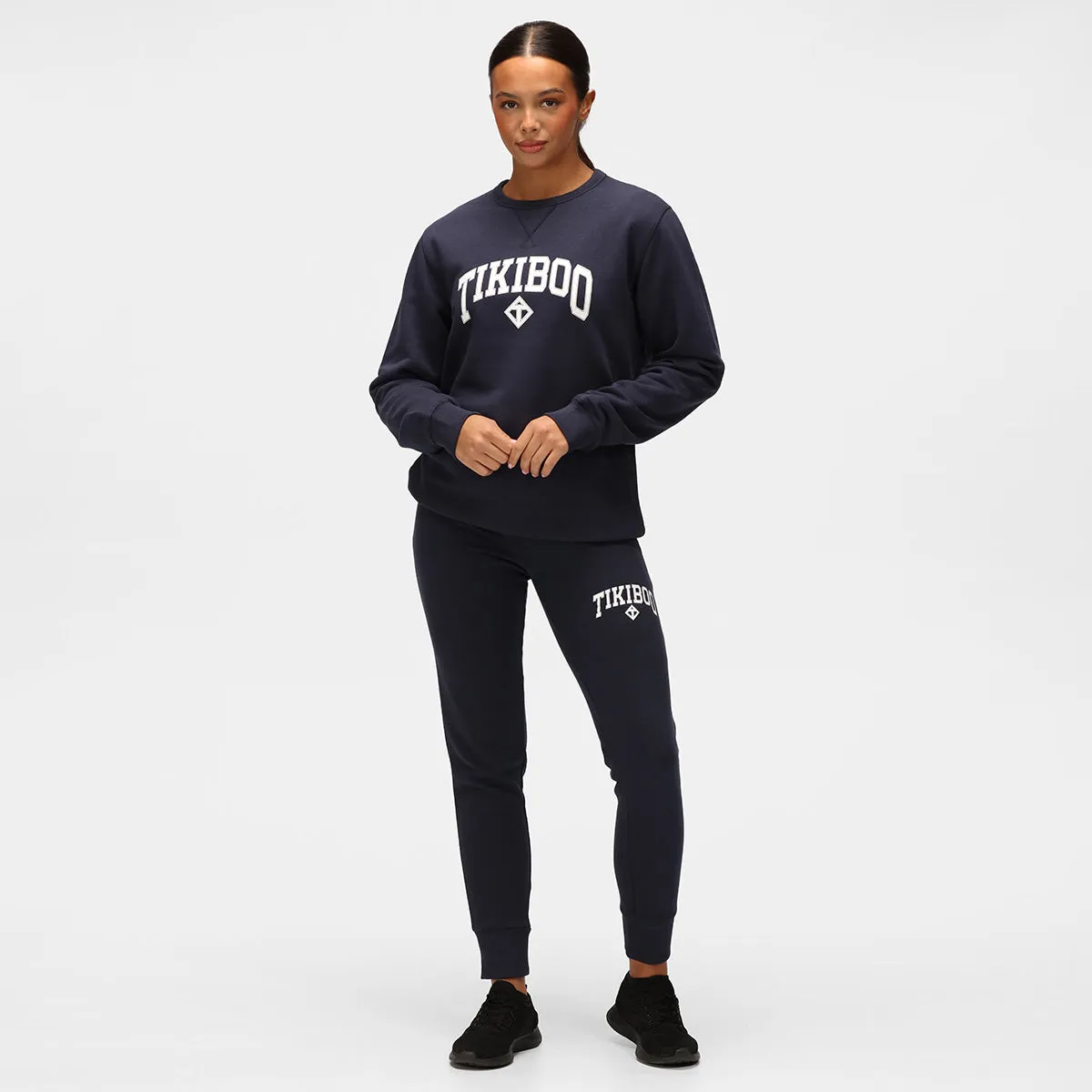 Navy Athleisure Sweatshirt