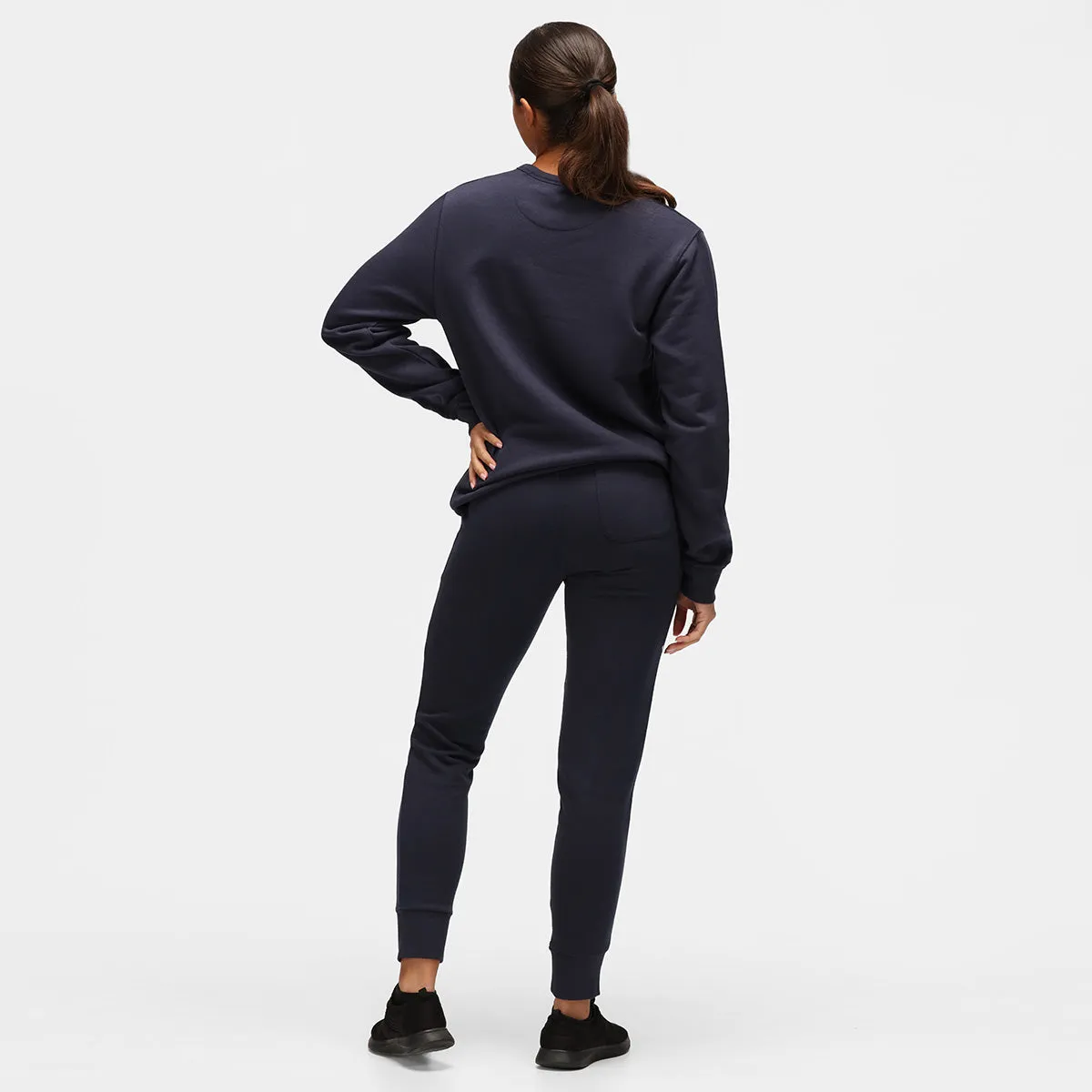 Navy Athleisure Sweatshirt