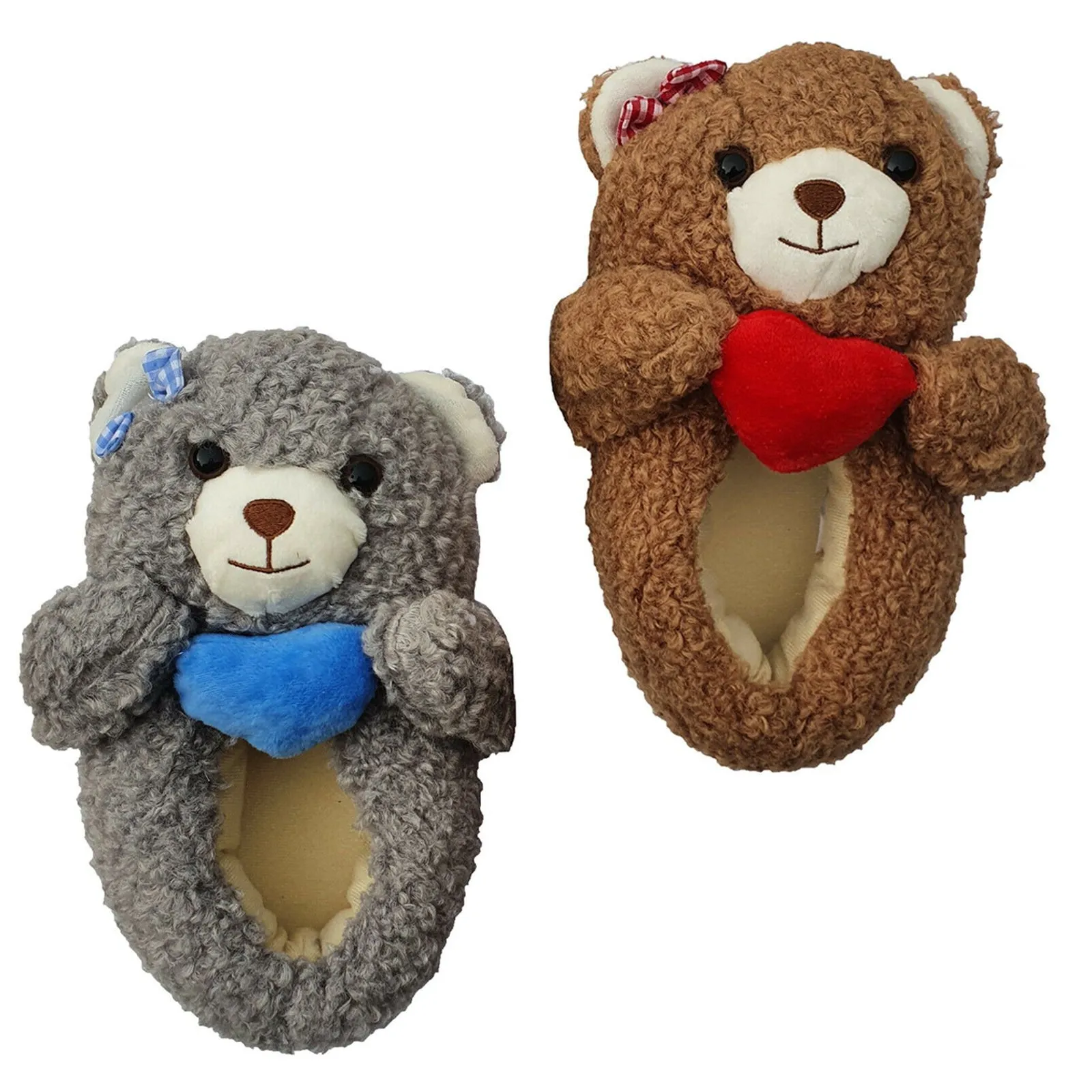 Novelty Teddy Bear Slippers