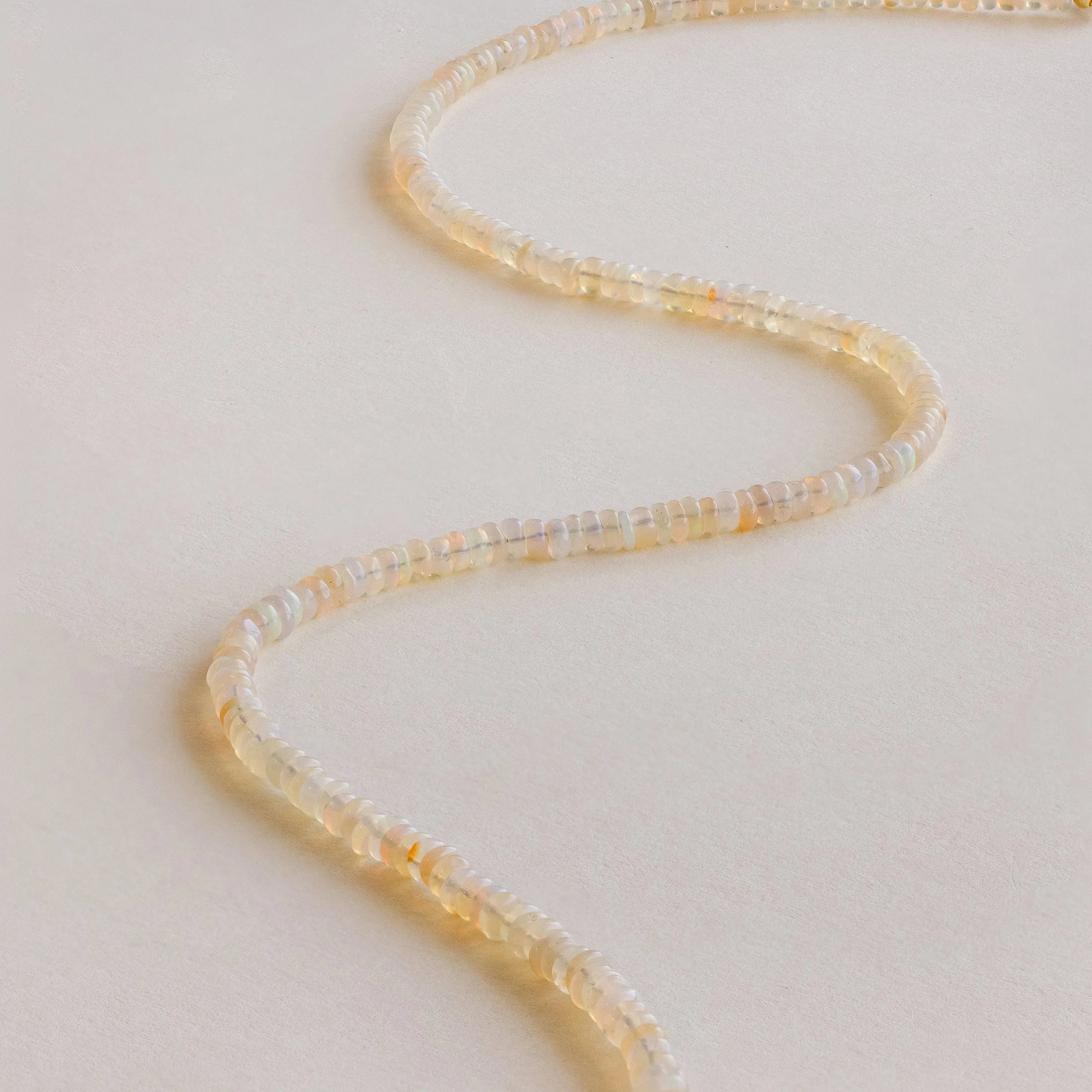 Opal Beaded Necklace