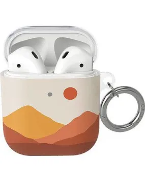 Opposites Attract | Day & Night Colorblock Mountains AirPods Case