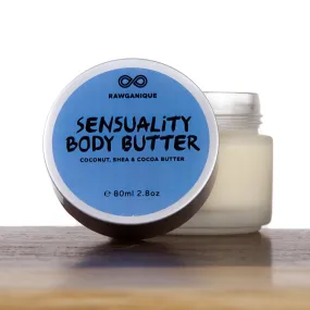 Organic Skin Candy Body Butter 80ml Glass Jar