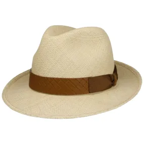 Quito Panama Hat with Leather Band by Borsalino