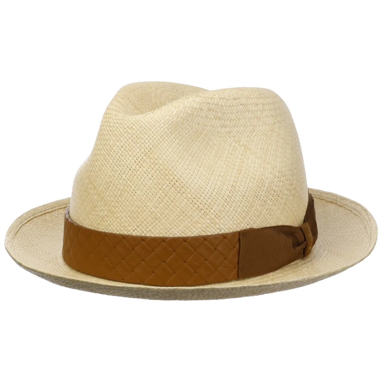 Quito Panama Hat with Leather Band by Borsalino