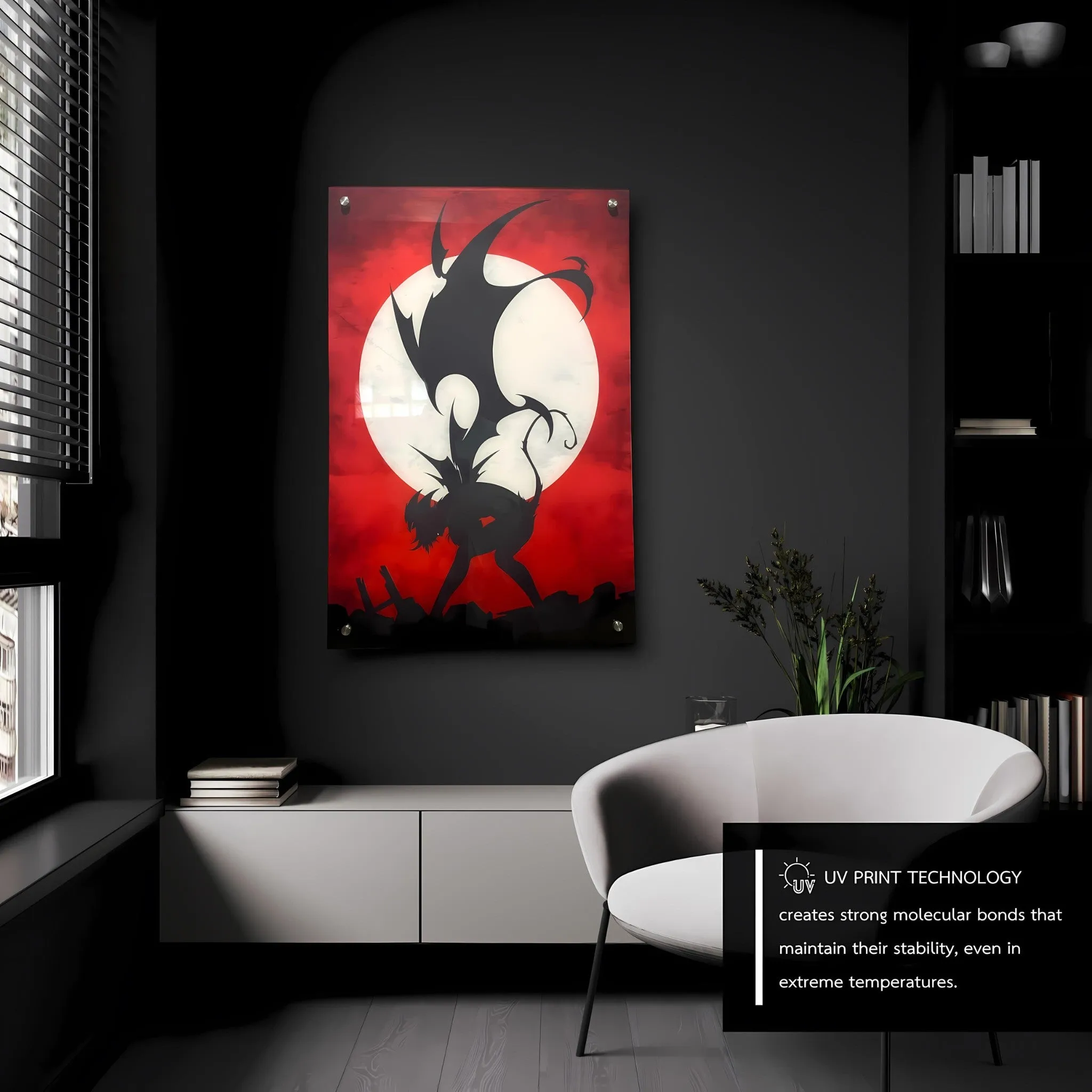 Rising Demon Eclipse (Anime) Acrylic Wall Art