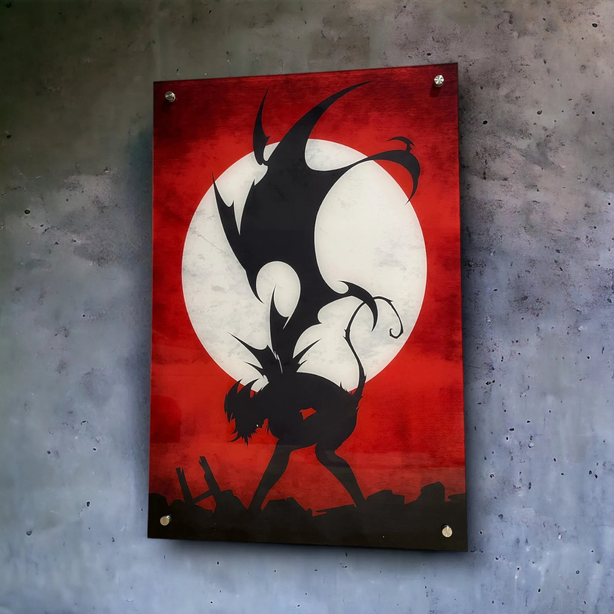 Rising Demon Eclipse (Anime) Acrylic Wall Art