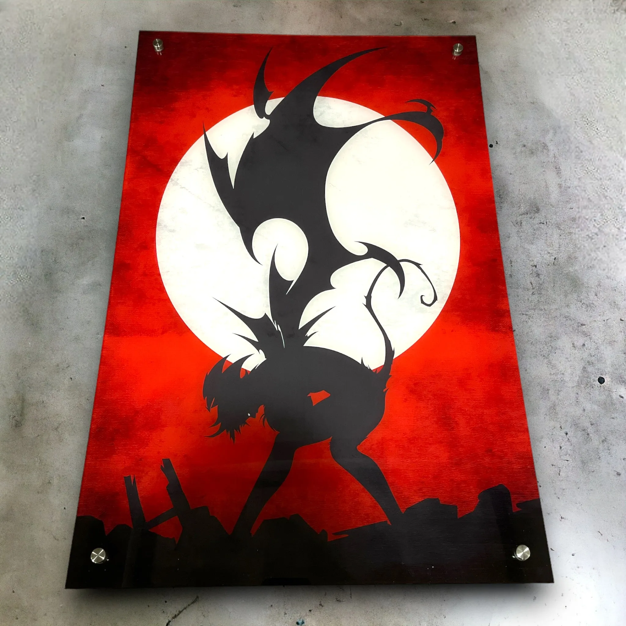 Rising Demon Eclipse (Anime) Acrylic Wall Art