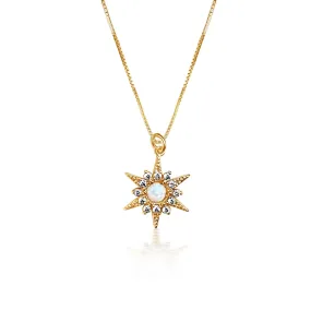 Shiny Northstar Necklace - Gold Filled