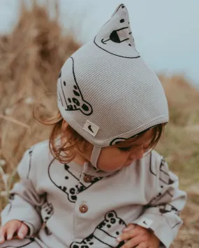 Snow Leopard Bonnet