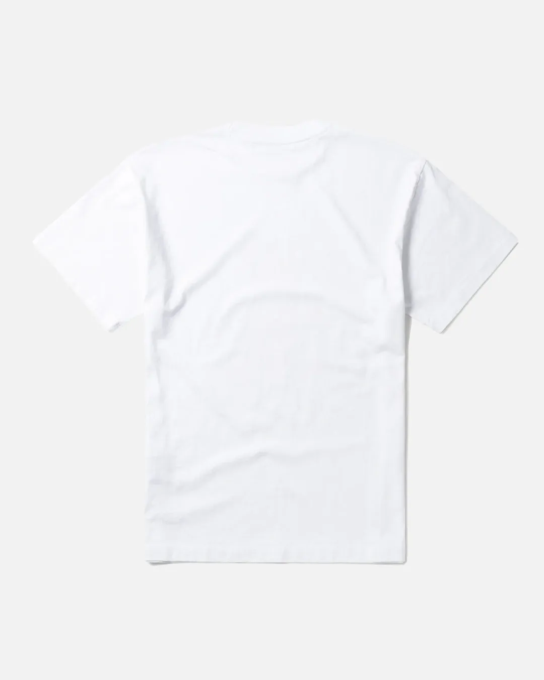 Taped Teddy SS T-shirt - White