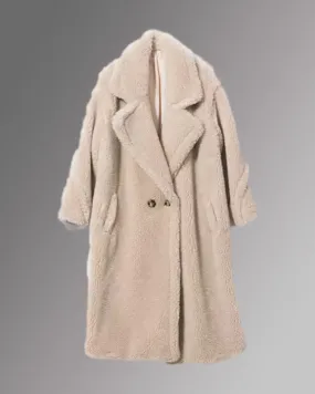 Teddy Coat Real Wool