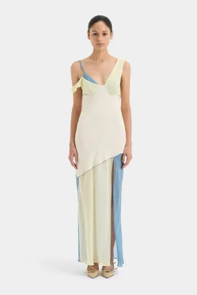 Thames Splice Midi Dress