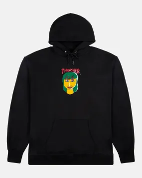 Thrasher Talk Shit Hoody By Gonz - Black