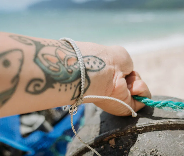 Tiger Shark Vintage Braided Bracelet