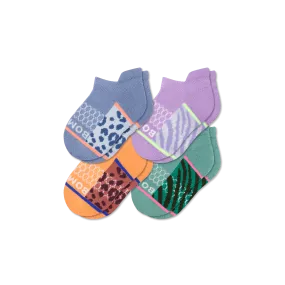 Toddler Wild Wear Ankle Sock 4-Pack