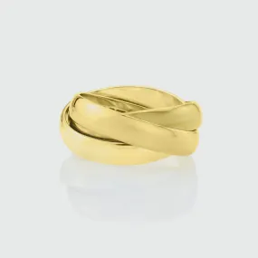 Walton Yellow Gold Russian Wedding Ring 4mm